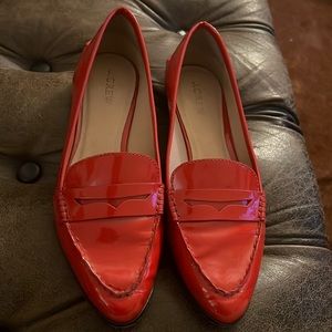 Red Patent Leather Flats